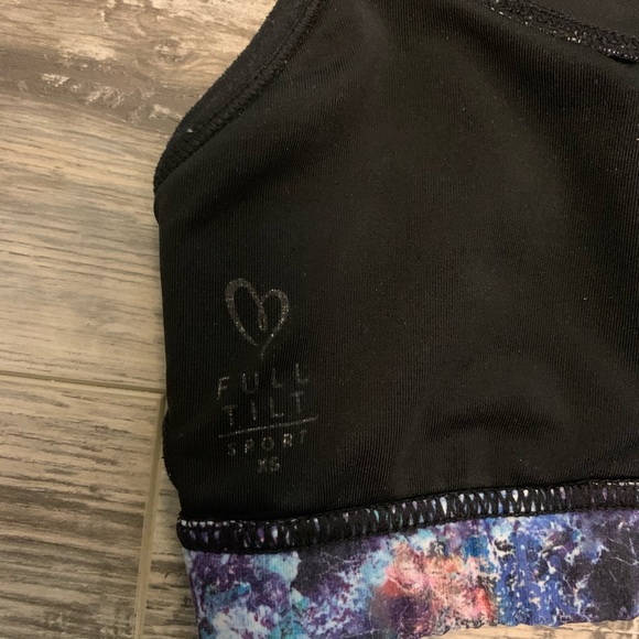 mesh galaxy print sports bra - Picture 3 of 3